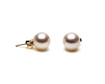 Clous doreilles en<br>perles de culture<br>8.0 - 9.0 mm